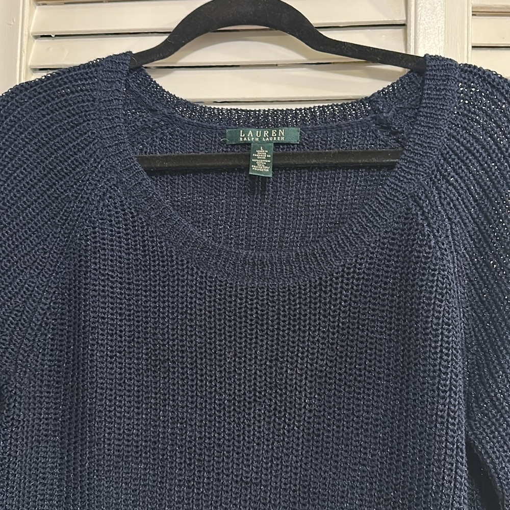 Ralph Lauren lightweight cotton sweater - Picture 2 of 3
